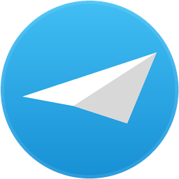 Telegram paper-plane icon